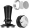 casstaly Juego de Compactador de Café Expreso para Filtro Porta de 58 Mm, Distribuidor de Café Ajustable y Colador de Disco Dosificador