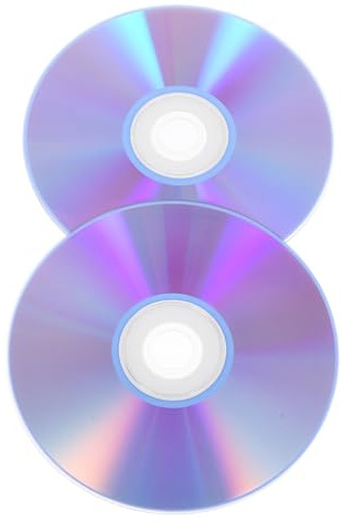 Gadpiparty 2 pièces Disques Vierges Capacité pour Musique et Enregistrements Téléphoniques Compatibles DVD CD Qualité Audio Professionnelle pour Stockage et Sauvegarde