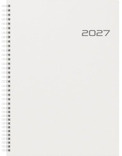 BRUNNEN Buchkalender Premium Mod. 781 2027 | A4, Kunststoff, transparent