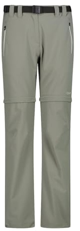 CMP Pantaloni Trekking Donna Zip‑off con Dry Function Taglia S