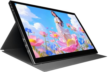Plyisty Graphics Drawing Tablet with Screen 11.6 Inch Pen Display, Graphic Monitor with 16384 Pressure Levels, 120% SRGB & Touch Control for Digital Art Painting Teaching