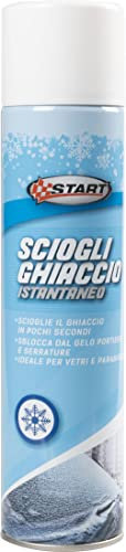START Spray detergente sciogli Ghiaccio Parabrezza Auto istantaneo 400 ml sbrinante