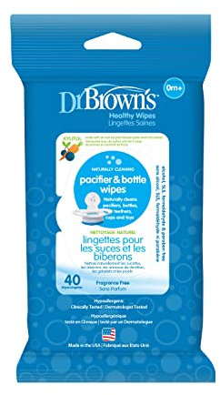 Dr. Brown 's Schnuller und Flasche Tücher, 40 Zählen