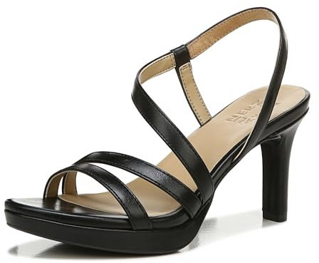 Naturalizer Damen Brenta Sandale mit Absatz, Schwarz, 37 EU