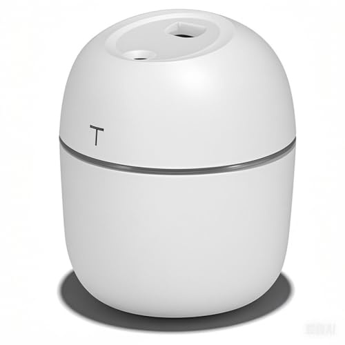Humidificador Aire 220 ml Humidificador Escritorio Blanco Mini difusor Aroma Vaporizador Aire Alimentado por USB Difusor Aceite Esencial Humidificador Aroma Niebla fría