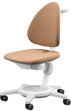 Moll Maximo Kinderschreibtischstuhl | mitwachsend & ergonomisch mit individuell Verstellbarer Sitzfläche und Rückenlehne | Drehstuhl ideal für Schulkinder | langlebig & hochwertig | Made in Germany