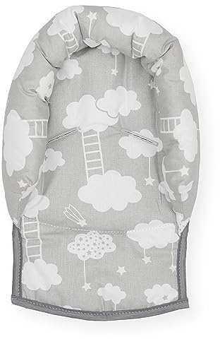 OLO Universal-Kopfstützkissen für Baby/Kleinkinder, Baumwolle, Wolken und Leiter