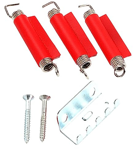 Gitarrenbrücken Verlängerungsfeder für E-gitarre, 1 Satz Rot aus Metall | Ersatzteil Schlichtes Design mit Einfacher Montage Praktisches Satz , für Gitarre und Elektrische Ausführung
