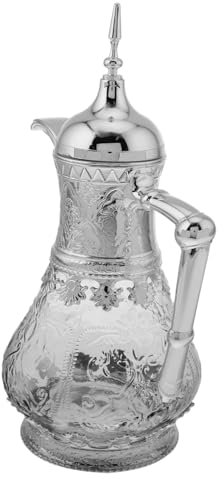 BESTOYARD Jarra Para Té Helado Vidrio Transparente Ergonómica Gran Capacidad Para Reuniones
