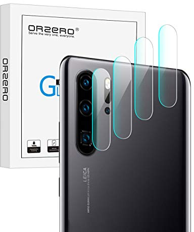 NEWZEROL [4 stück Ersatz für Huawei (P30 Pro) Kamera Schutzfolie, 2.5D Arc Edges Hochauflösender Kamera Flexible Display Glasschutz Schutzfolie - CLAR [Lifetime-Ersatzgarantie]
