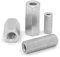 NOLDAR | Écrou long hexagonaux. Acier inoxydable 304 (A2). M16 x 40 mm. (2 pièces)