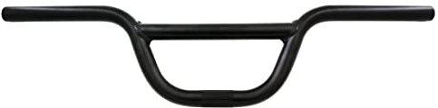 BMX Styre aluminiumlegering cykelstyre BMX cykelstyre stigningsstång 600 x 22,2 x 22,2 mm svart