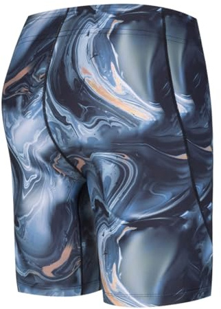SURFEASY Men's Swim Jammers Compression Quick Dry Athletic Swim Swimming Trunks Shorts Brief Swimsuit