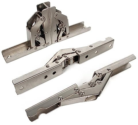 KAFENDA 4PCS 90-Grad-Schranktürscharniere, Klappscharniere für Desktop, 180-Grad-Klavierscharniere