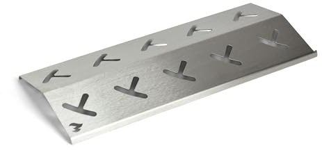 Grillrost.com Das Original Rail aromatique en Acier Inoxydable pour Enders - Couvercle de brûleur avec Guidage amélioré de la Chaleur pour Brooklyn Next 2/3 Utah Vancouver, San Diego 2/3