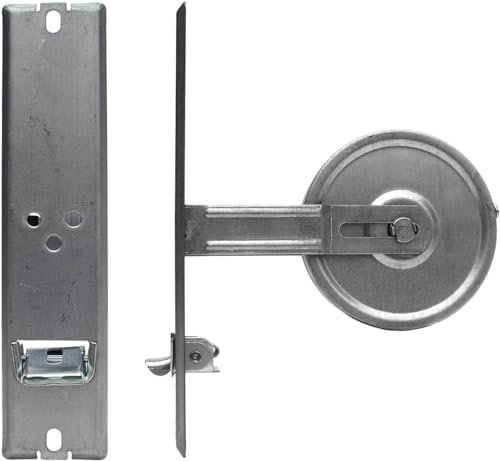 Avvolgitore per finestra, 6 mt, interasse 185 mm, completo di placca inox