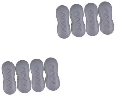HOMSFOU 8pièces De Bumper Pour Abattant De Toilette Rehausseurs De Couvercle Wc Accessoires De Bidet Bruit Et Amélioration Confort