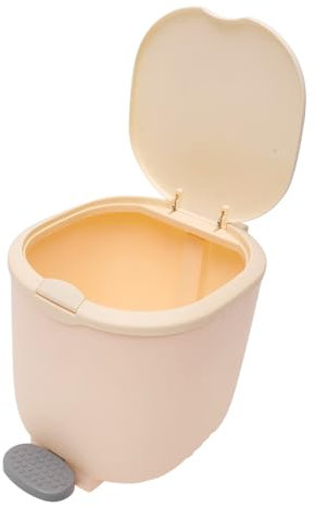Cabilock Papelera De Pedal De Tapa Cubo De Práctico y Elegante Para Cocina Baño y Diseño y
