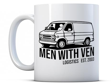 BWW Print - Men with Ven - Funny Quote Comedy Lover Gift Mug, Ceramic, 11fl.oz.