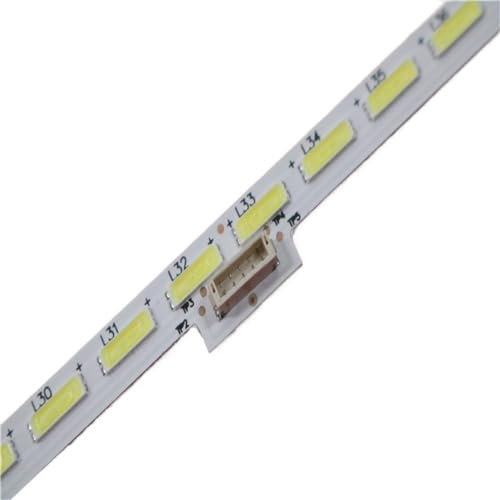 RCTGPGJAC 597mm LED-Hintergrundbeleuchtung Streifen 64 Lampe Kompatibel for Sony Sharp KD-55X8500D YLS_HRN55_7020_REV2 YLS_HRN55_7020_V1.5 E162061 55 Zoll LCD TV