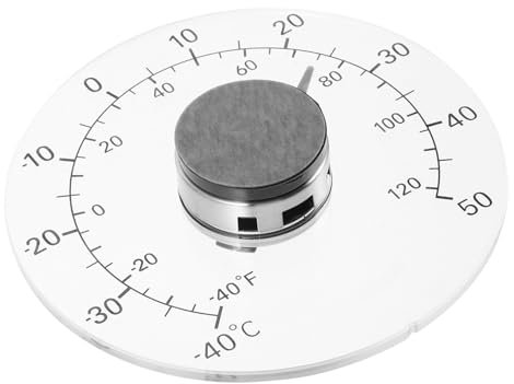 Thermomètre Multifonctionnel Compact Adhésif Précis pour Serrage Extérieure