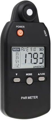 Mesureurs de lumière, Testeur PAR portable, capteur quantique avancé, mesure l'intensité lumineuse de croissance, testeur PPFD Lux for plantes d'intérieur et d'extérieur