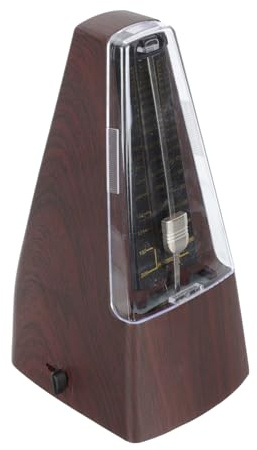FRCOLOR Mechanisches Metronom für Gitarre Klavier Violine und Schlagzeug Präzise Taktung Ansprechendes Design Geeignet für Musiker und Musikliebhaber Geschenkidee