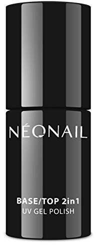 NÉONAIL UV Nagellack - Base/Top Coat Gel UV - Base/Top 2in1 7,2 ml - NÉONAIL Überlack Für Nägel - UV Lack - Gel Nägel - Nageldesign
