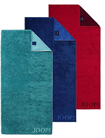 Joop! Handtücher Classic Doubleface 1600 schwarz - 90
