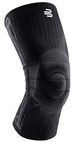 BAUERFEIND Ginocchiera Knee Support con anello di silicone, Indossabile a destra e sinistra