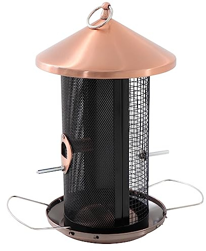 Futtersäule Kupfer doppel Nüsse und Mischfutter