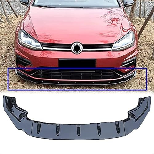 Stoßfängerlippe Spoilerlippe für Golf 7 7.5GTI GTI Rline R, Sport-Performance Frontspoiler AntiKollision Car Front Lower Bumper Lip Spoiler