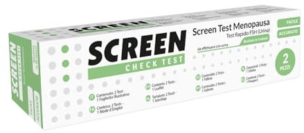 Prueba de pantalla menopausia 2 piezas