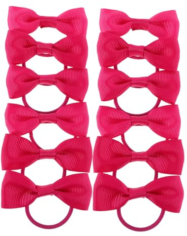 BESTonZON 25stücke Haarbänder Mit Schleife Für Damen Einfache Und Stilvolle Pferdeschwanzhalter Mit Schleife Bequeme Haargummis Mit Schleifen Für Verschiedene Outfits Und Anlässe