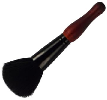 HONITANO 1pezzi Blusher Brush Fibra Nylon Con Manico Legno Professionale Per Makeup Pennello Cosmetico Per Applicazione Di Fard e Polvere Per Donne e Ragazze