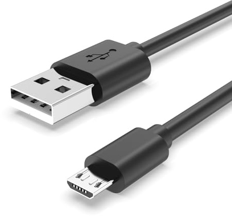 Superer Power Cable – Fit for Fire TV Stick HD, 4K, 4K Max | Extra Long 3 Meter Micro USB Charging Lead Replacement (Compatible with Roku Streaming Stick)