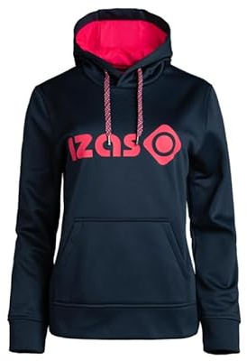 Izas Duero W V4 Sudadera con Capucha Ajustable para Mujer, Estilo Urbano y Versátil, Manga Sentada, Bolsillo Frontal, Comodidad y Diseño Moderno para el Día a Día