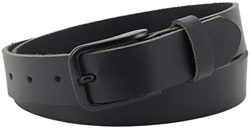 Vascavi ® Ledergürtel aus Rindleder, 3 cm breit und ca. 0,3 cm stark, echt Leder Gürtel, Made in Germany, kürzbar, für Damen und Herren #3-0002fr