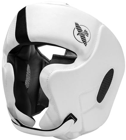 Hayabusa T3 Box-Kopfbedeckung, verstellbar - Weiß, Größe L