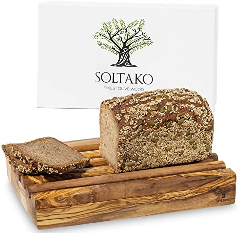 Olivenholz Brotschneidebrett Ciabatta