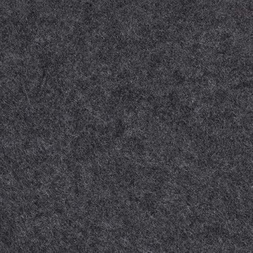 1 Meter Filz Bastelfilz 3 mm Dick / 90 cm Breit Taschenfilz Dekorationsfilz Meterware 26 Farben (Dunkelgrau-meliert)