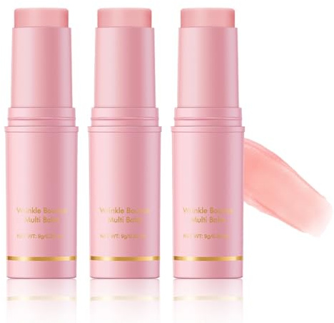 Barra de Colágeno Nothora, Rellenador de Arrugas Profundas Facial, Bálsamo Hidratante Antiarrugas Todo En Uno, Crema Corporal Nocturna con Retinol, Reafirmante Tensar Levantar con Péptidos(3 Stick)