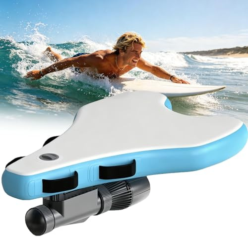 Motorisiertes Bodyboard-Set mit bürstenlosem Thruster, 9 Gänge, Geschwindigkeit 3–10 km/h, ideal für Paddelboarding, Schnorcheln und Schwimmen, inklusive 500-W-Thruster