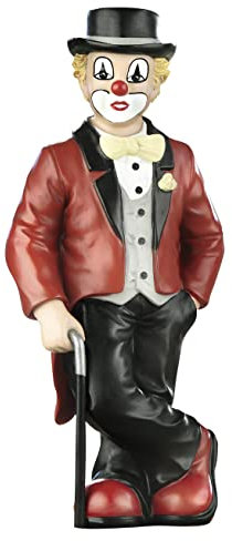 Gildeclown kleine Deko Figur Sammlerstück der Pfiffikus - im hochwertigen Geschenkkarton - Dekofigur Accessoire Dekoration Geschenk - handgefertigt - Höhe 15 cm