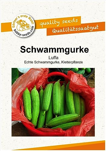 Ziergurkensamen Luffa cylindrica Schwammgurke Portion