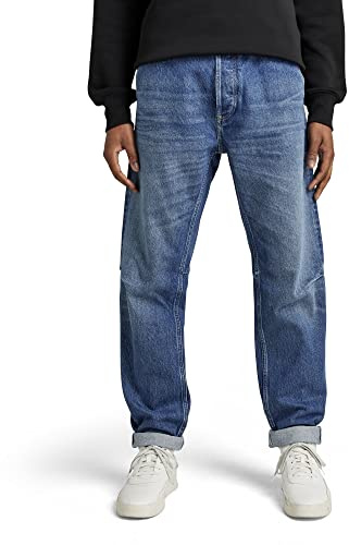 G-STAR RAW herr Jeans Grip 3D Relaxed Tapered Jeans , Blå (Faded Harbor C967-d331) , 30W / 30L