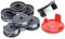 SWNKDG 6 Pieces Strimmer Spools for Bosch Trimmer F016800351 (Length: 6 m, Diameter 1.60 mm with Spool Cover) Art 24, 27, 30 and Art 30-36 LI