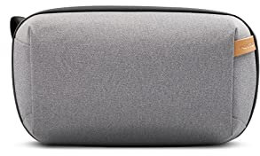 PGYTECH Pouch Tech Elektronik Organizer Tasche, wasserdichte Kabeltasche, multifunktionale Reisetasche für Insta360 Actionkameras, Kabel, Ladegerät, Akku, Power Bank, SD -Karte Zubehör, Grau