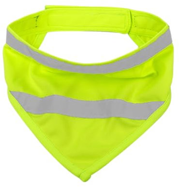 SEWOART Reflektierendes Hundehalstuch Aus Polyester Haustierschal Mit Hoher Sichtbarkeit Für Welpen Nachtspaziergang Outdoor-verwendung