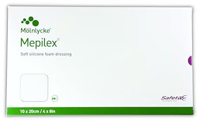 Mepilex Wundverband,10x20 cm, 5 st